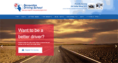 Desktop Screenshot of benavidesdrivingschool.net